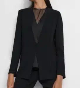 Tuxedo Jacket in Admiral Crepe