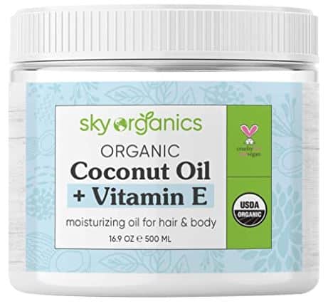 USDA Organic Coconut Oil with Vitamin E