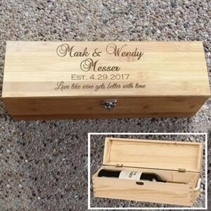 Wine gift box