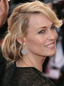 Robin Wright Low Ponytail