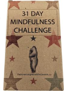 31 Day Mindfulness Challenge Cards