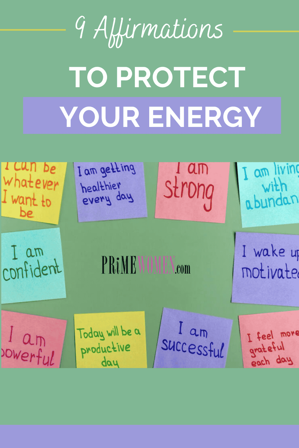 9 Affirmations to Protect Your Energy
