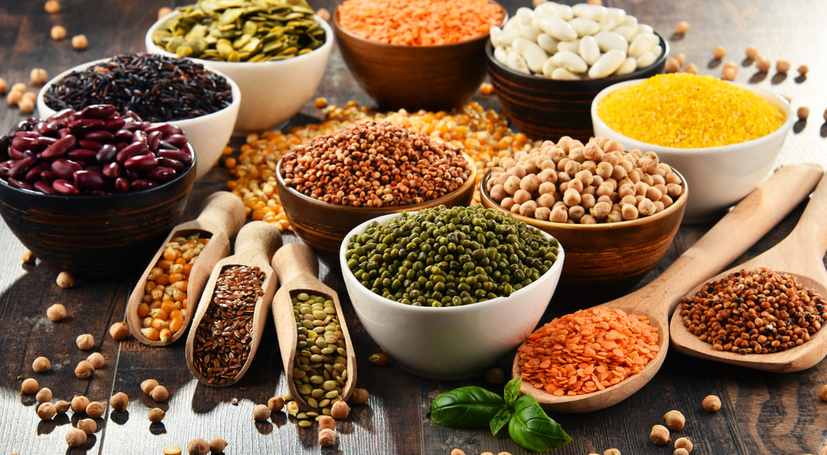 Beans lentils and grains on daniel diet