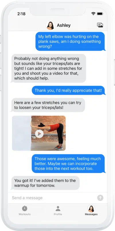 Chat — Video Message