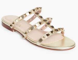 Exclusive Gold Siel Sandals
