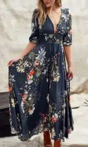 Indigo Maxi Dress