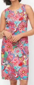Mod Floral Shift Dress