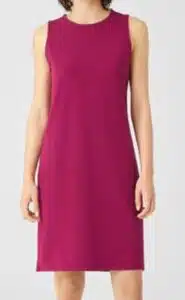 Organic Pima Cotton Stretch Jersey Tank Dress