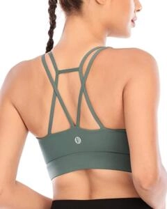 RUNNING GIRL Strappy Sports Bra
