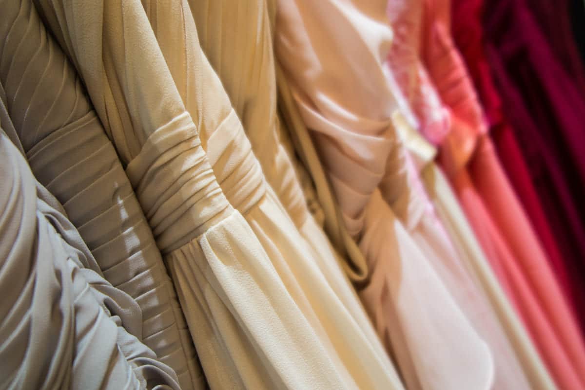 Ruched wedding dresses