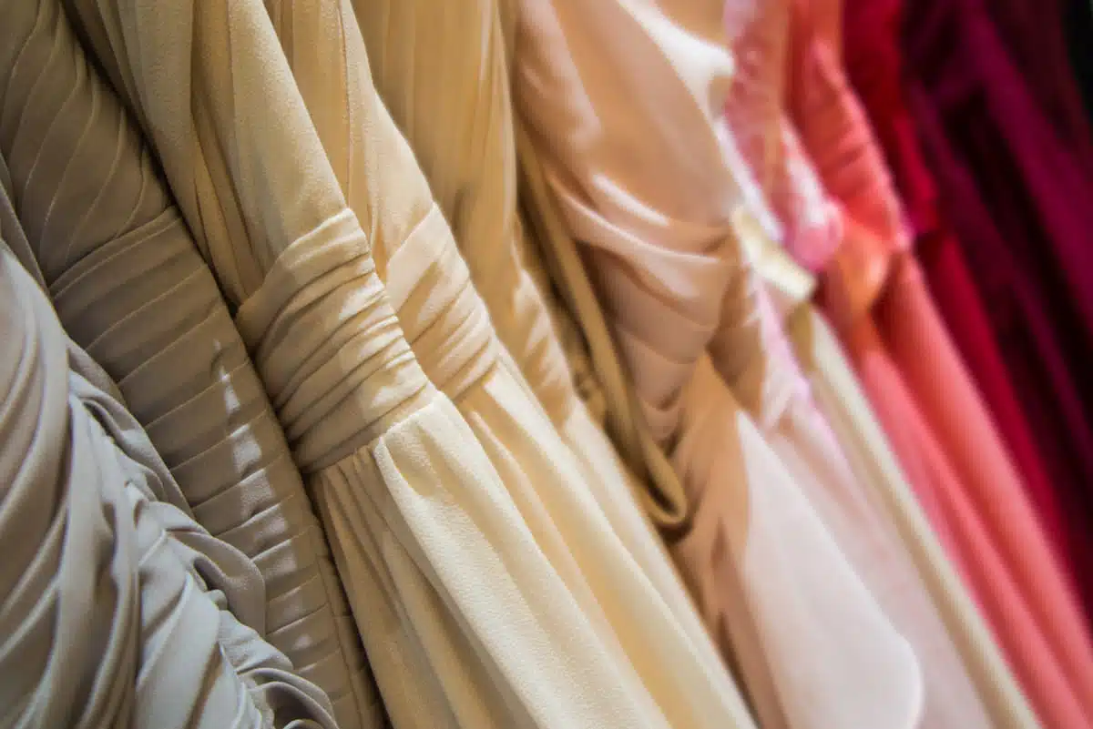 Ruched wedding dresses