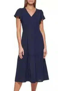 Tiered Midi Dress