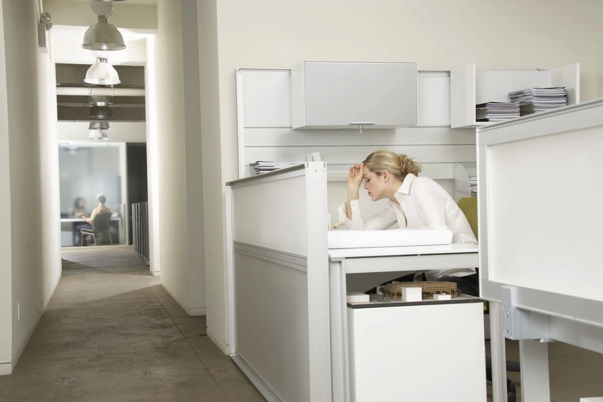 Unhappy in a cubicle