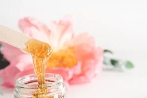 Waxing versus sugaring feature