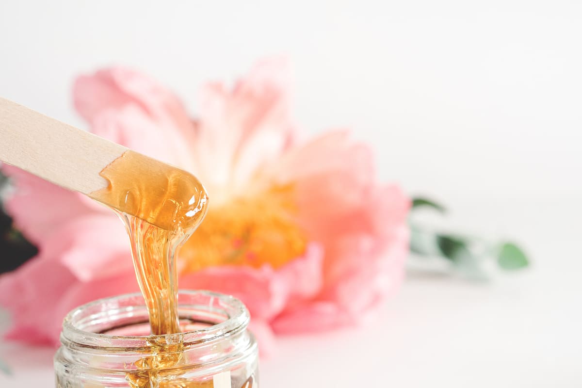 Waxing versus sugaring feature