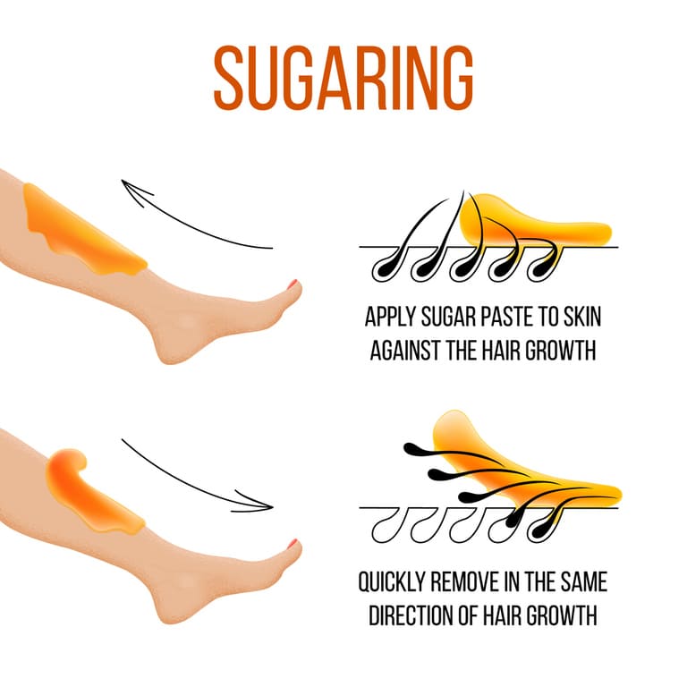 how to do sugaring for hair removal