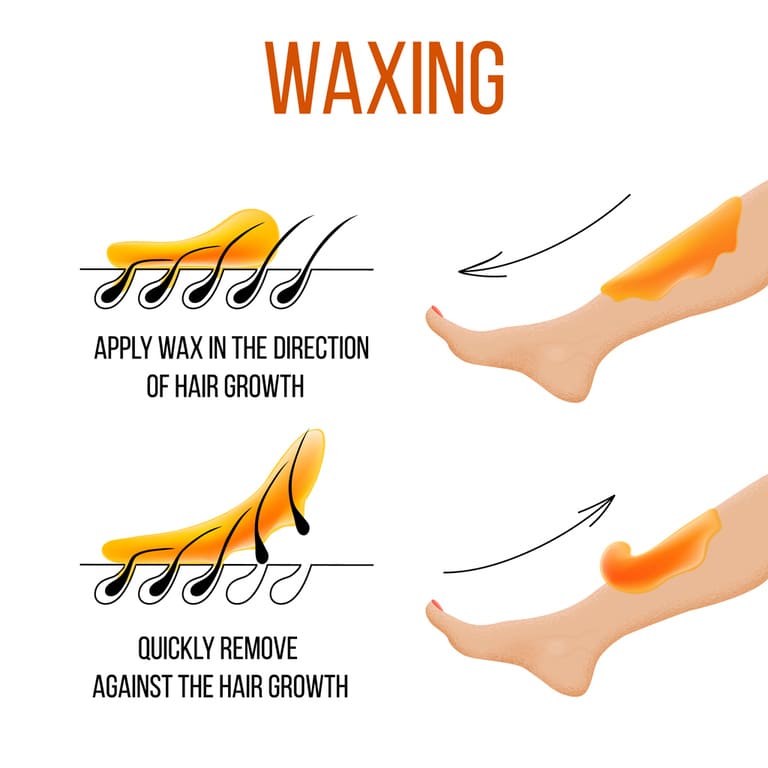 how to wax for hair removal