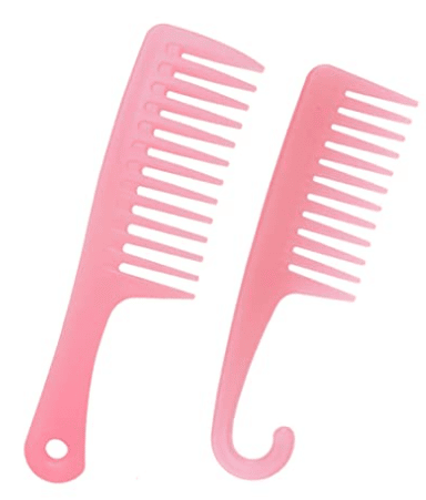 2 PCS Ancgreen Wide Tooth Comb