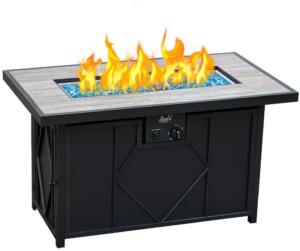 BALI OUTDOORS Propane Gas FirePit Table