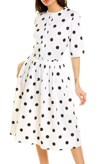 Dotted Shirtdress