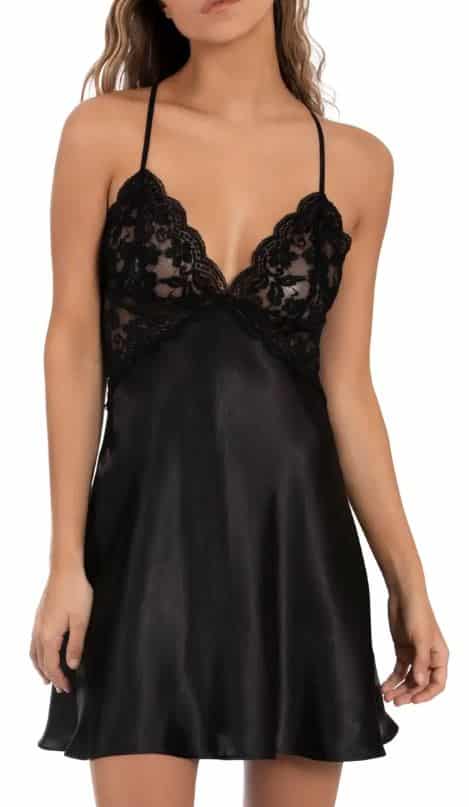 Lace and Satin Chemise