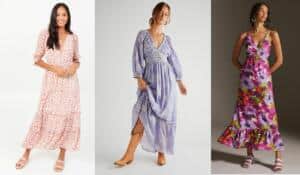 Maxi dresses feature