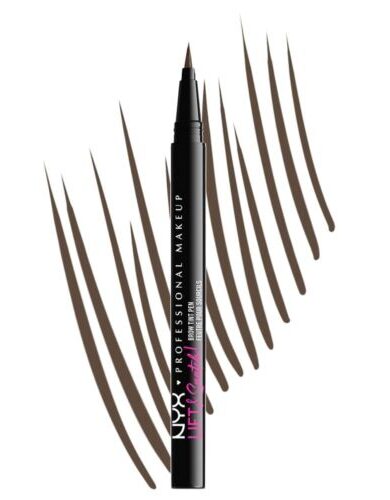 NYX Lift & Snatch Eyebrow Tint Pen best products for hooded eyes