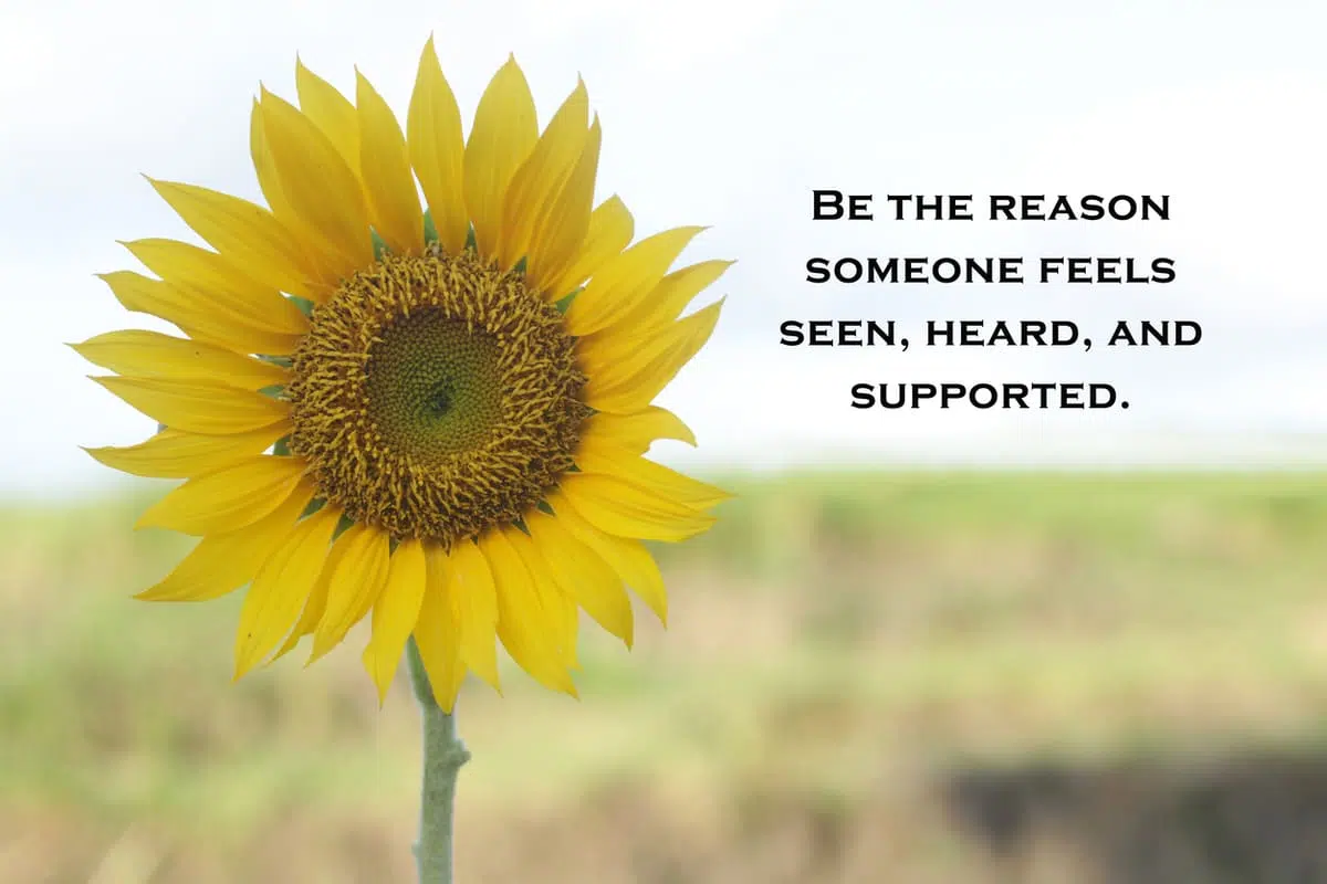 Inspirational quote about being someone's good thing
