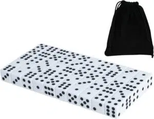 50 Pack 16MM White Dice