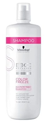 BC Bonacure COLOR FREEZE Sulfate-Free Shampoo