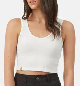 Cropped Fitted Tank