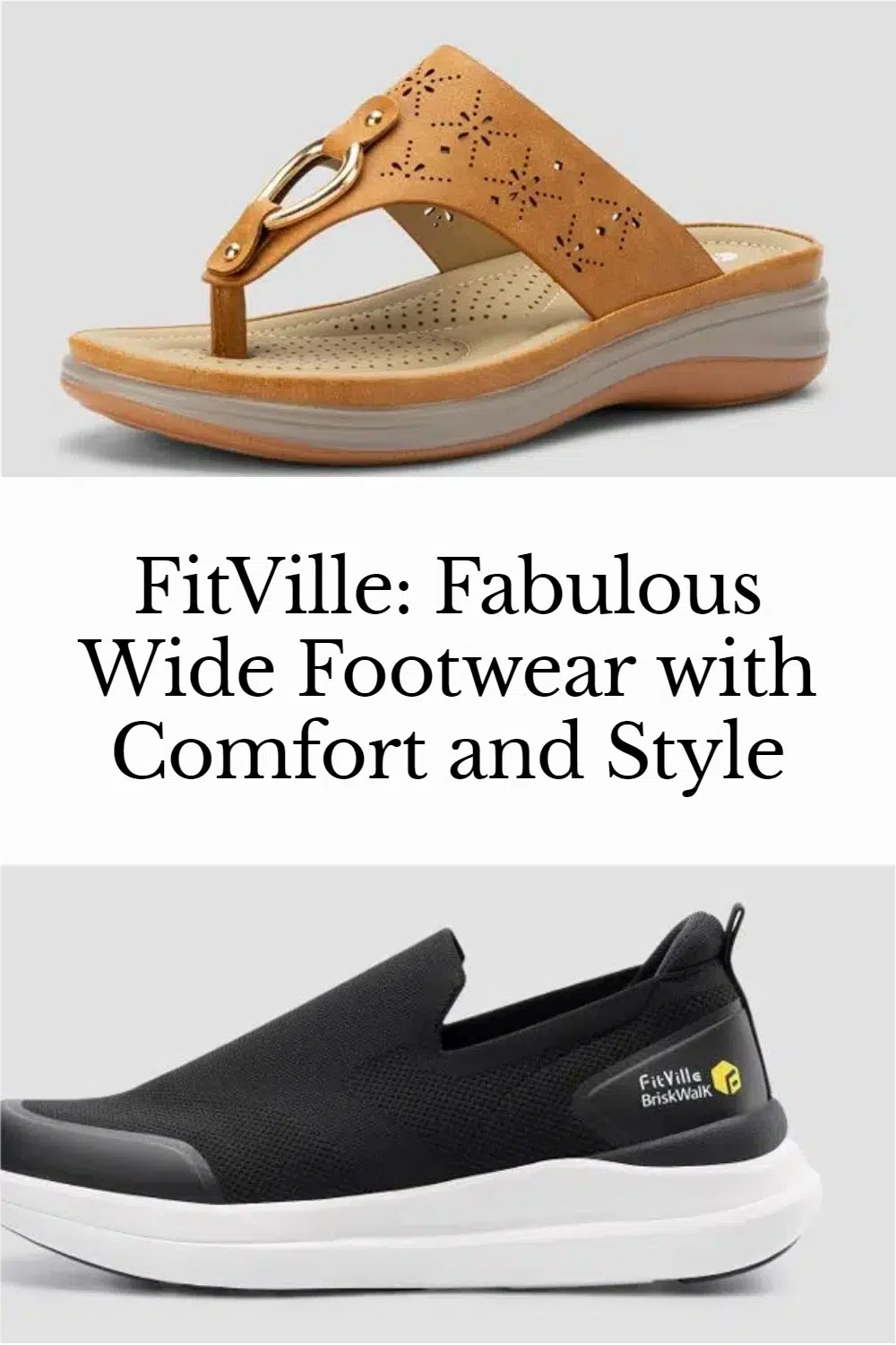 Have wide feet? Try FitVille Shoes, they've got shoes specifically for wide feet