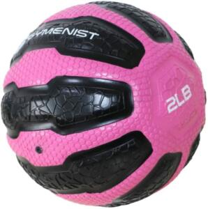 GYMENIST Rubber Medicine Ball with Textured Grip