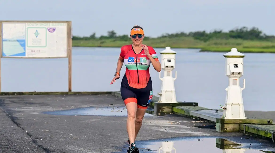 Hilary Topper becomes a triathlete