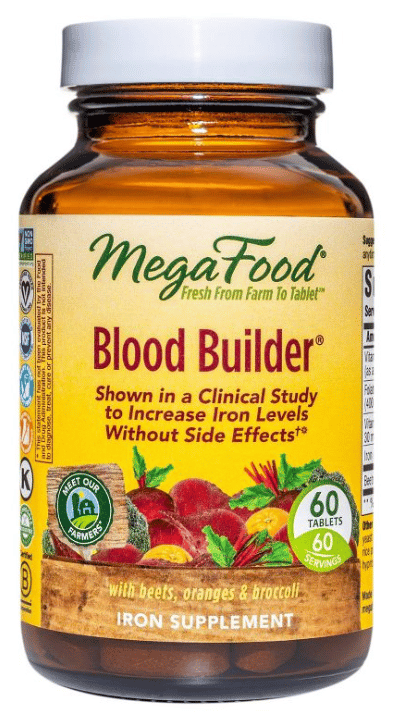MegaFood Blood Builder Vegan Supplement