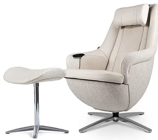 Nouhaus Modern Massage Chair with Ottoman