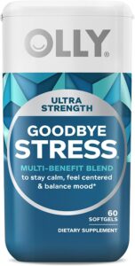 OLLY Ultra Strength Goodbye Stress Softgels