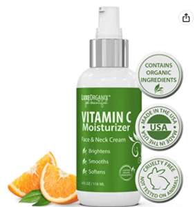Organic Vitamin C Moisturizer for Face