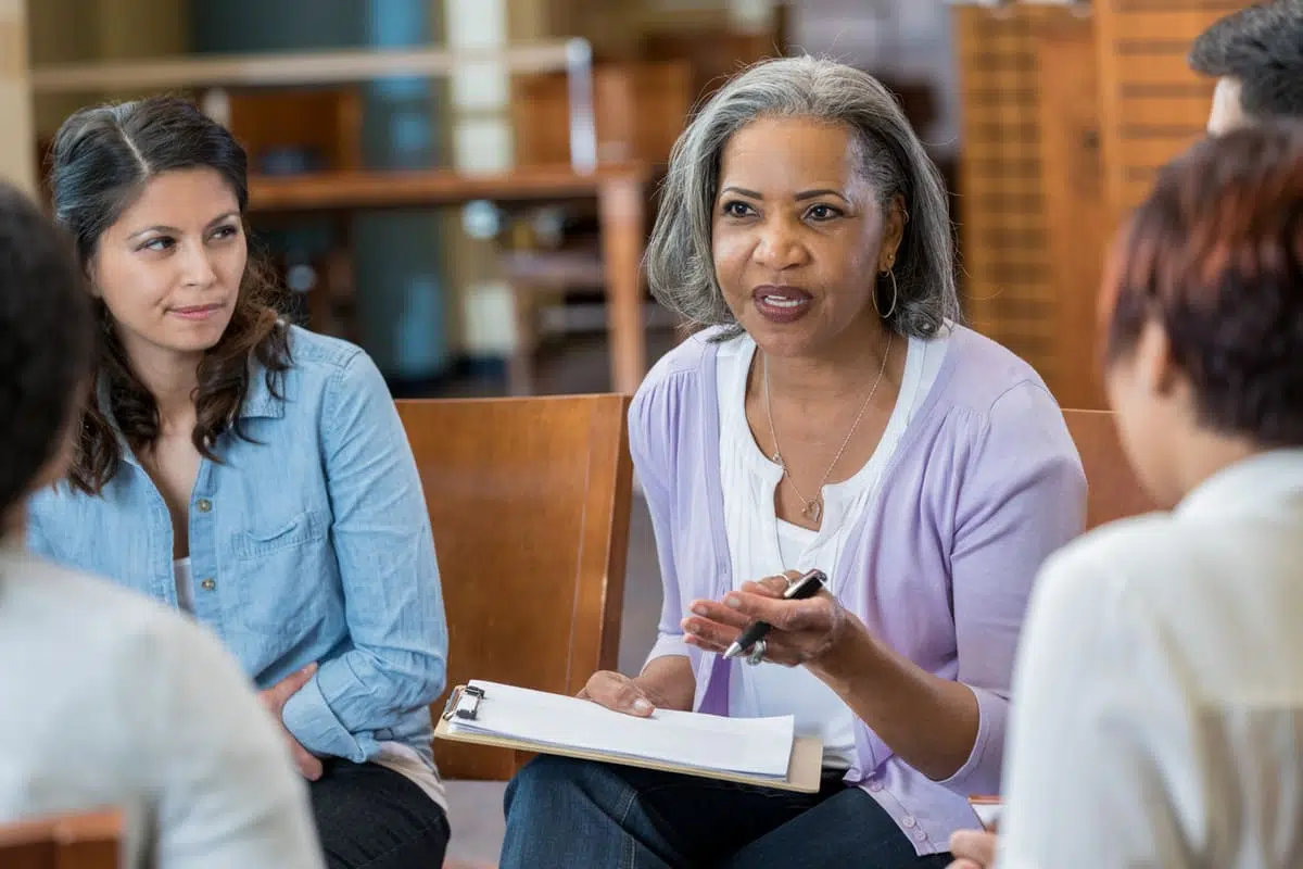 Support group leader