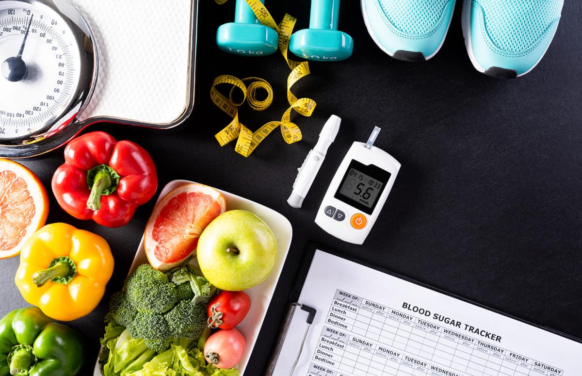 healthy diet and diabetic supplies