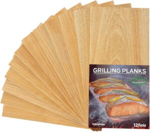 12 Pack Cedar Planks for Grilling