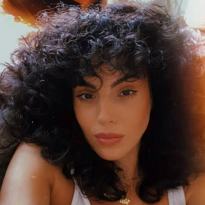 80s Bob Curls