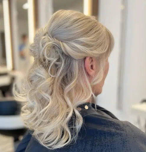 Best Half Up Hairstyle for Thin Hair