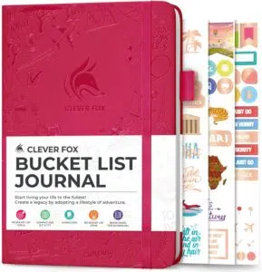 Clever Fox Bucket List Journal