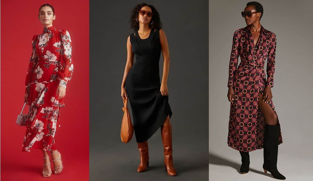 Fall dresses feature