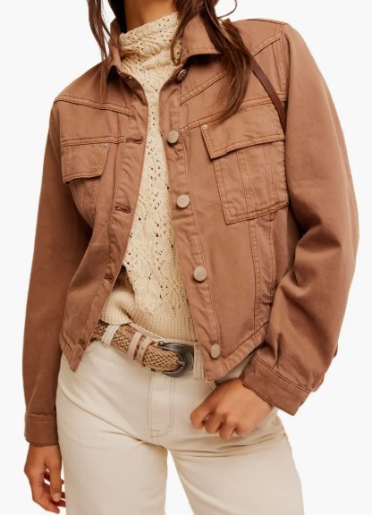 Free People Jade Denim Jacket, $96.00 (was $128)