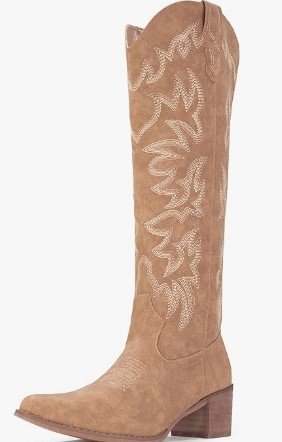 IUV Cowboy Boots For Women Knee High Boots (5 colors), $59.99