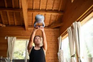Kettlebell workout