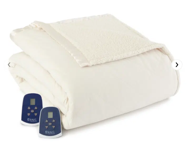 Micro Flannel® Reverse to Sherpa Electric Heated Blanket
