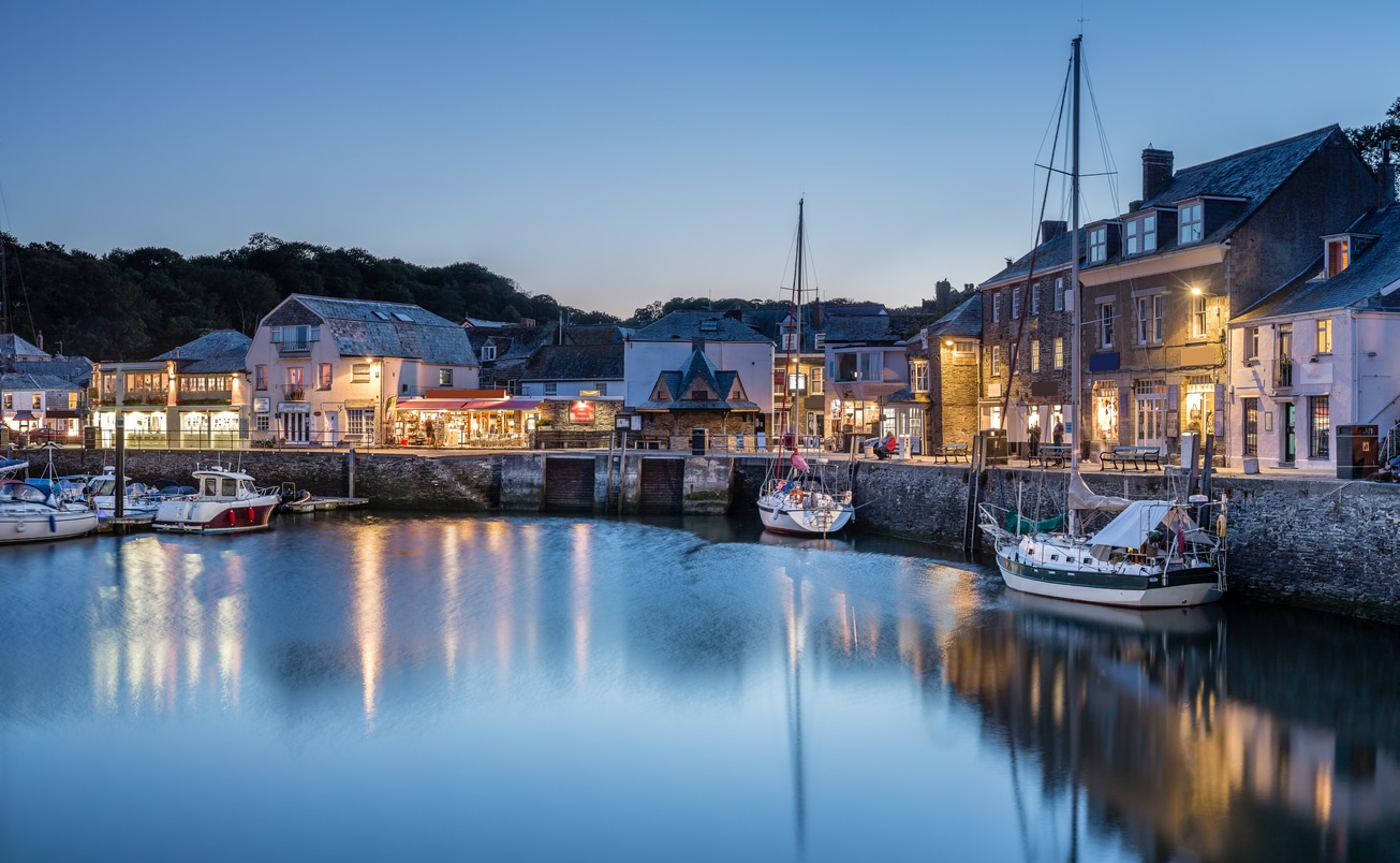 Padstow Harbour in Cornwall